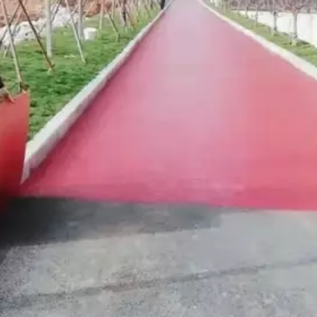 呼和浩特​ 彩色路面喷涂翻新是一种低成本